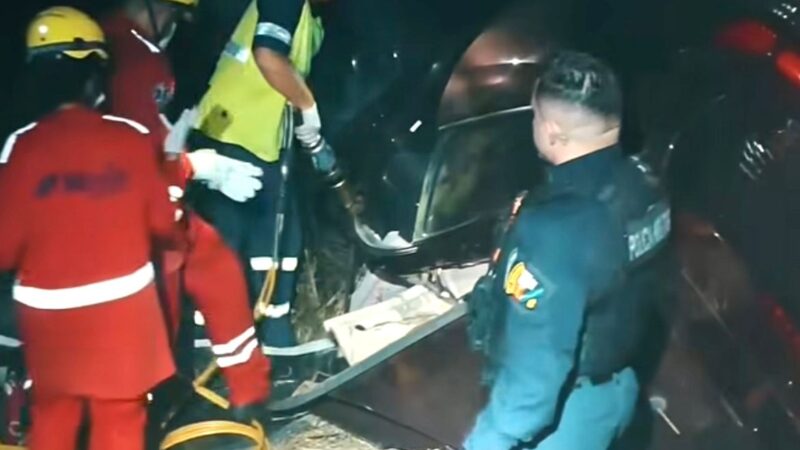 Casal morre em grave colisão entre carro e carreta em rodovia no Nortão