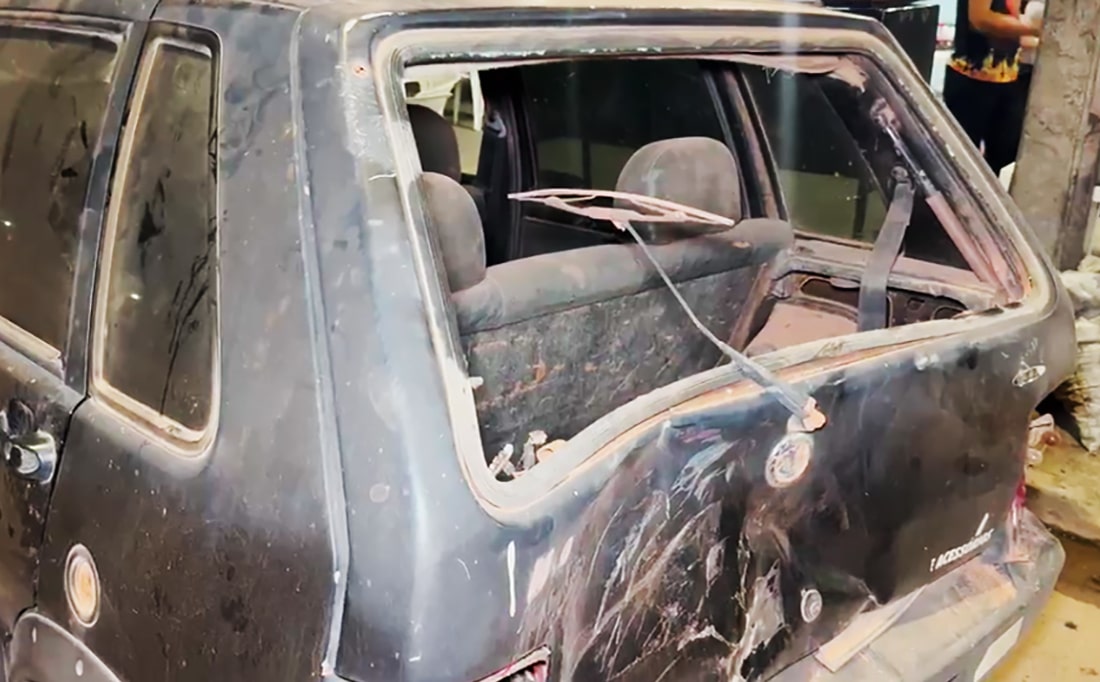 Colisão entre moto e carro em cruzamento de Sinop deixa um ferido