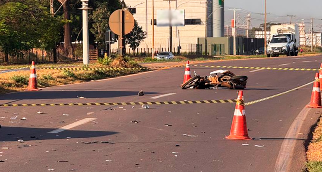 Sinop: condutora de moto morre após colisão com carro na BR-163