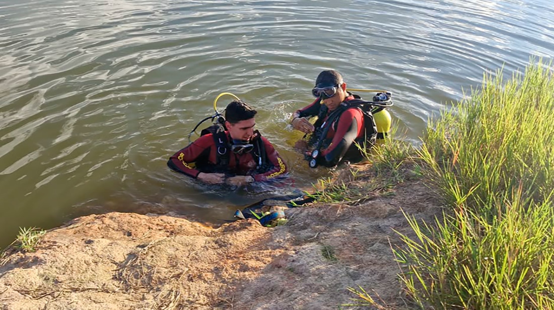 Bombeiros localizam corpo de adolescente que se afogou em represa no Nortão