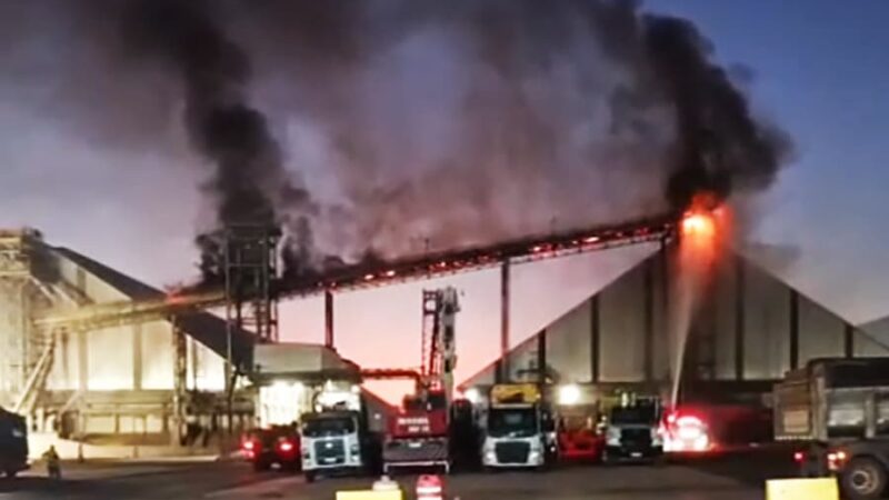 Incêndio é controlado em indústria de etanol em Sinop