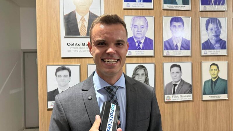 Diogo Kriguer é eleito novo presidente da câmara de Sorriso