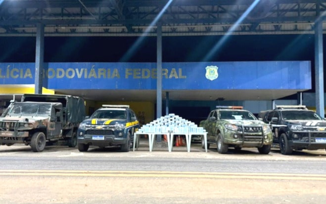 Polícia encontra 83 quilos de droga em carga de pluma de algodão em Mato Grosso