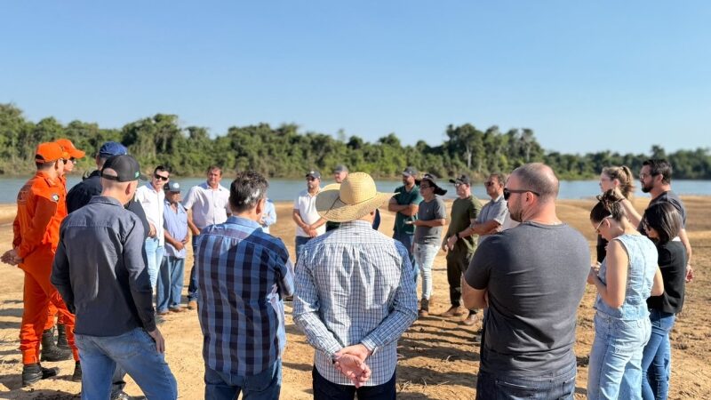 Prefeitura de Sinop realiza visita técnica na Praia do Cortado para planejamento do Festeja Sinop