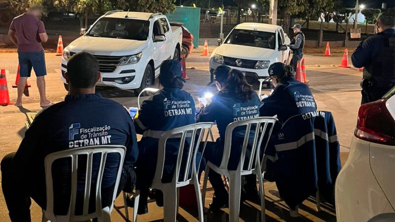 Nova Mutum: sete são presos dirigindo embriagados em blitz da lei seca