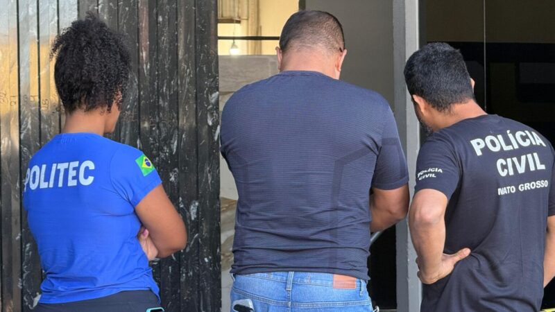 PM que matou ex-policial em Sinop é apresentado à delegacia e interrogado
