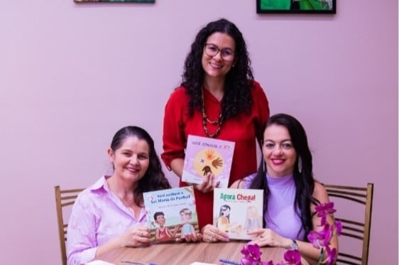 Professoras de Sinop lançam coleção de livros para prevenção da violência contra a mulher