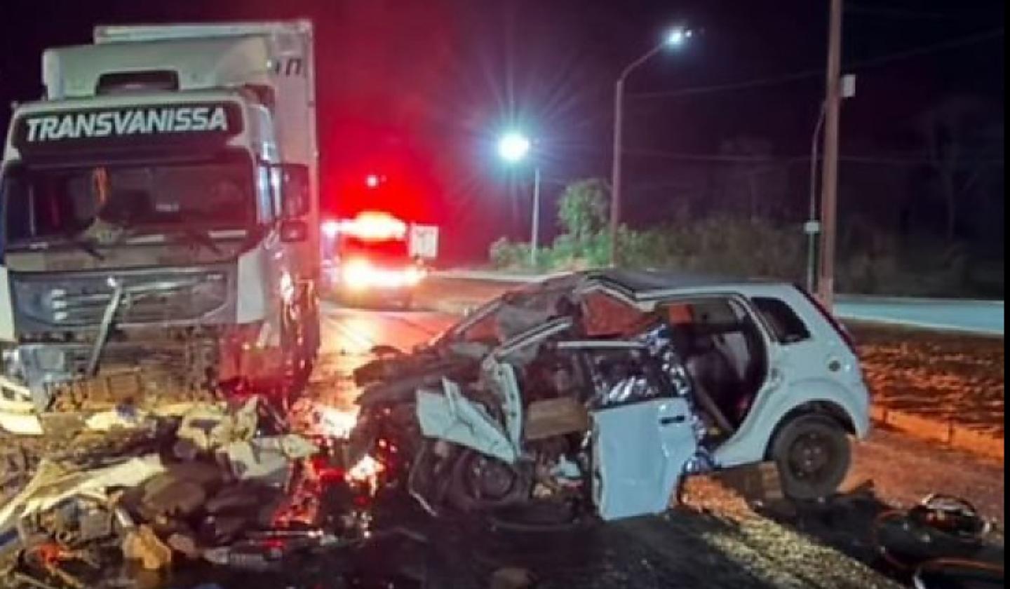 Jovem de 23 anos morre em grave acidente na BR-364 em Alto Araguaia