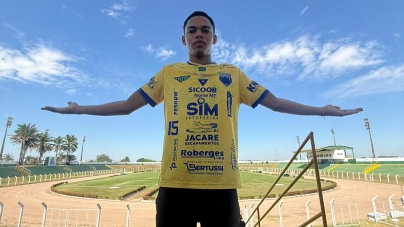 Atleta de Sinop é convocado para Seleção Brasileira de Futsal nos jogos Pan-Americano Universitário