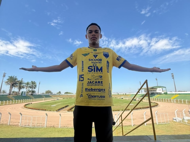Atleta de Sinop é convocado para Seleção Brasileira de Futsal nos jogos Pan-Americano Universitário