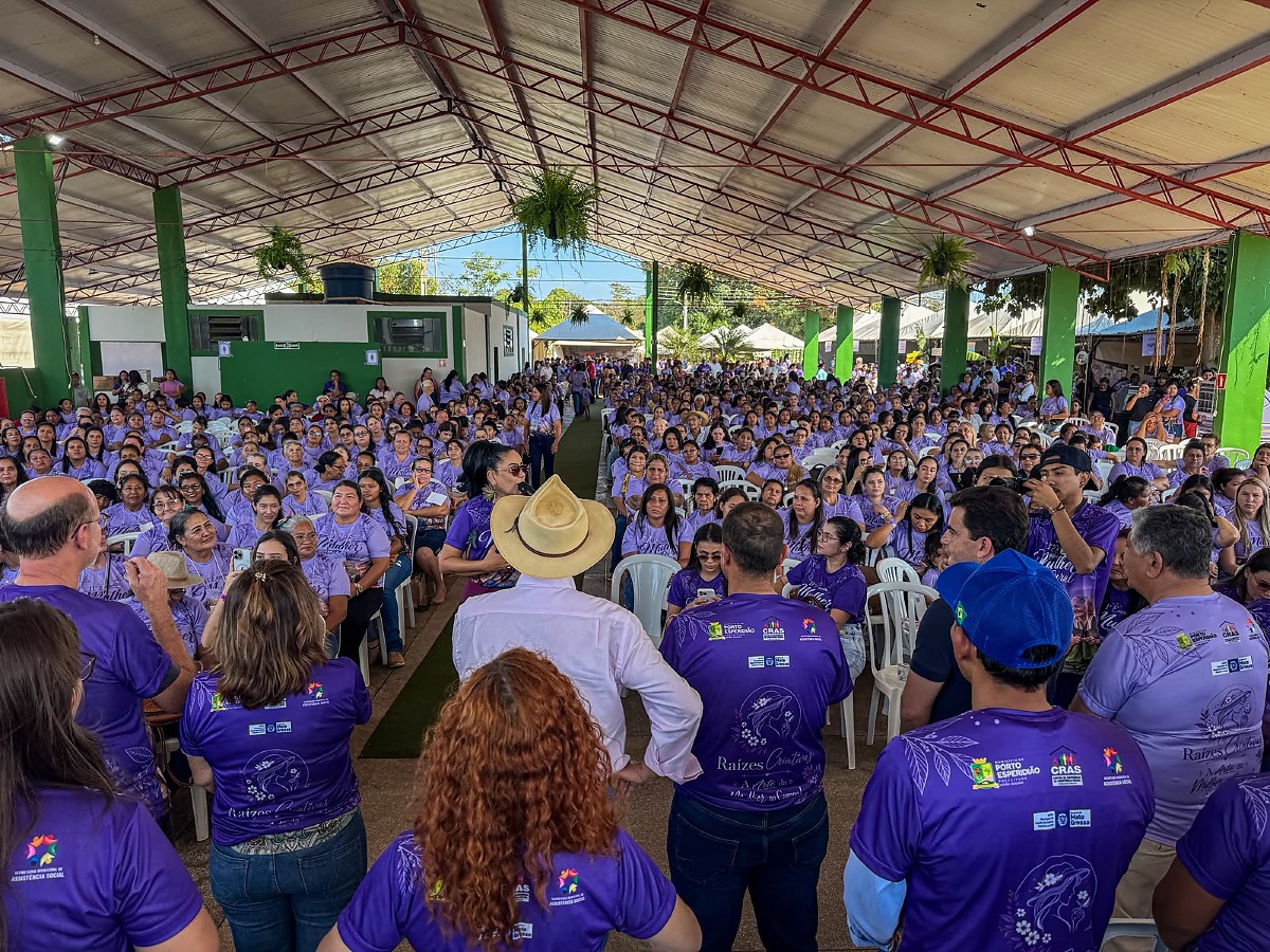 Encontro da Mulher Rural leva cerca de mil pessoas a Porto Esperidião