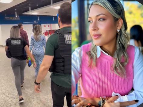 Esposa de braço direito de líder de facção é presa ao voltar de Paris