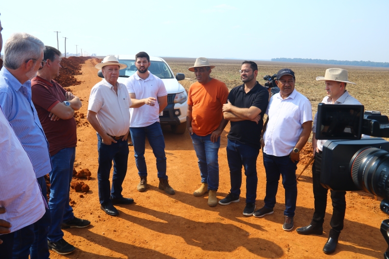 Prefeitura de Sinop intensifica fiscalização na Estrada Selene e cobra agilidade na conclusão das obras