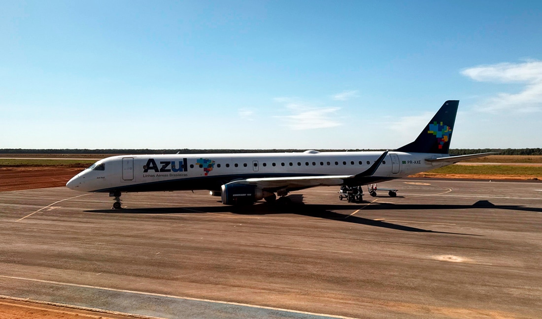 Movimentação de passageiros no aeroporto de Sorriso recua 2,6%