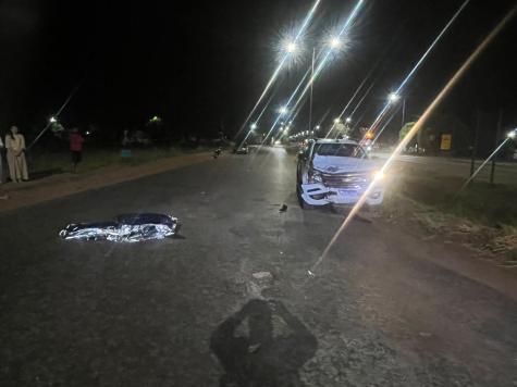 Menor embriagado dirige caminhonete e mata motociclista em MT
