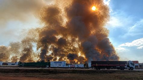 Focos de calor em MT sobem 109% em 10 dias de agosto