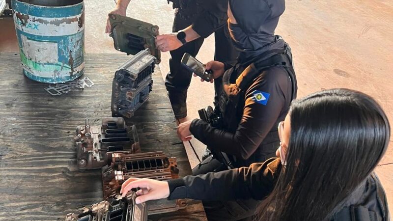 Sinop: PC diz que oficinas ajudavam furto de módulos e antecipa novas fases