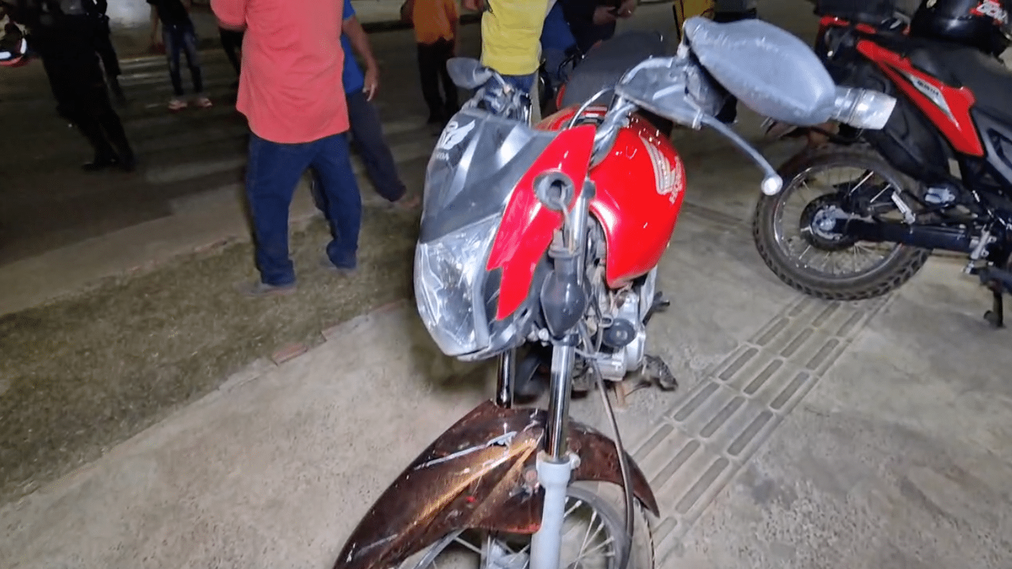 Sinop: grave colisão entre motos deixa dois feridos em avenida