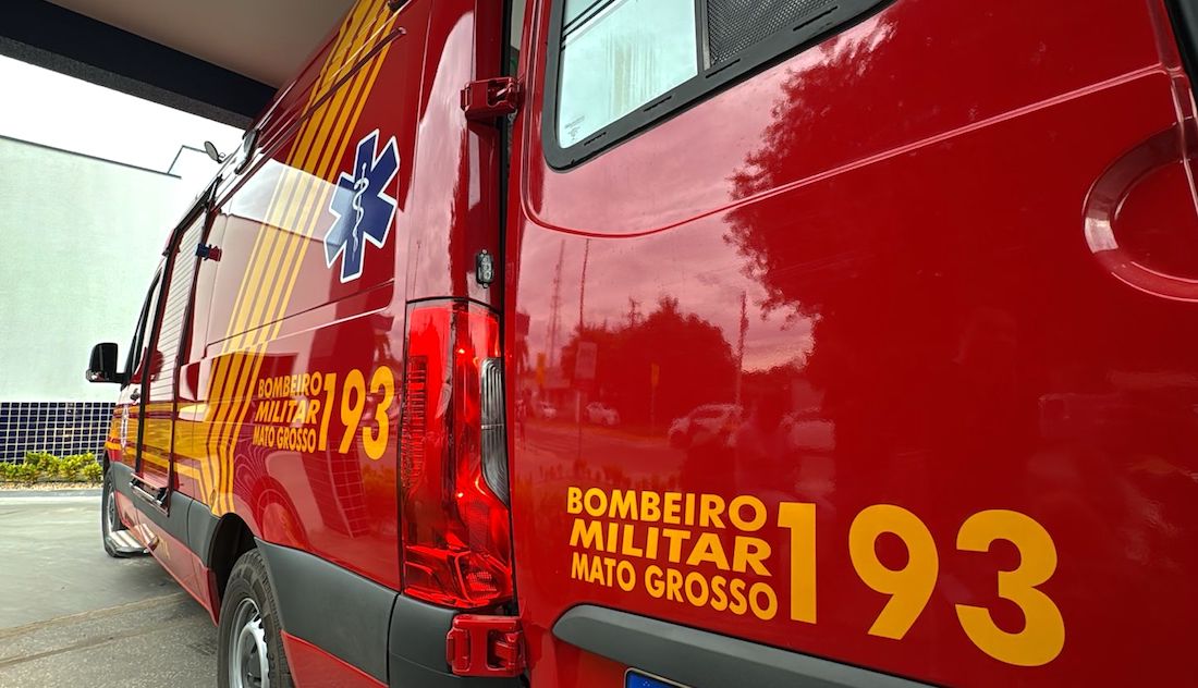 Trabalhador sofre queda de três metros em obra e é hospitalizado em Sorriso