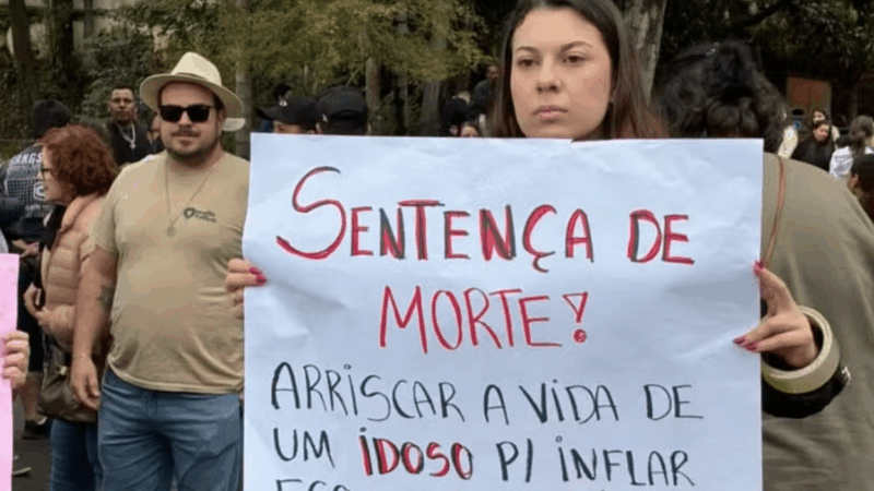 Transferência do elefante Sandro para santuário em Mato Grosso gera protesto em Sorocaba