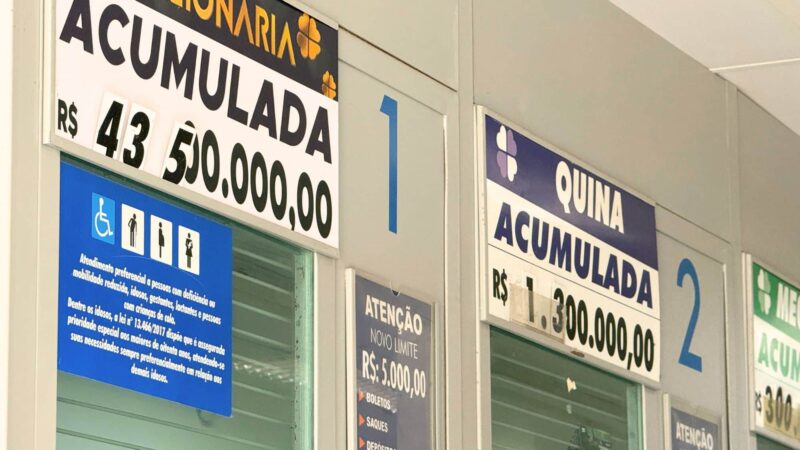 Bolão e aposta de Cuiabá levam R$ 24,9 mil na Quina