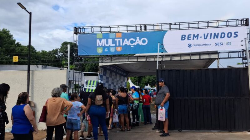 Sinop: Projeto Multiação chega a Sinop com serviços variados em saúde, cidadania, educação e lazer