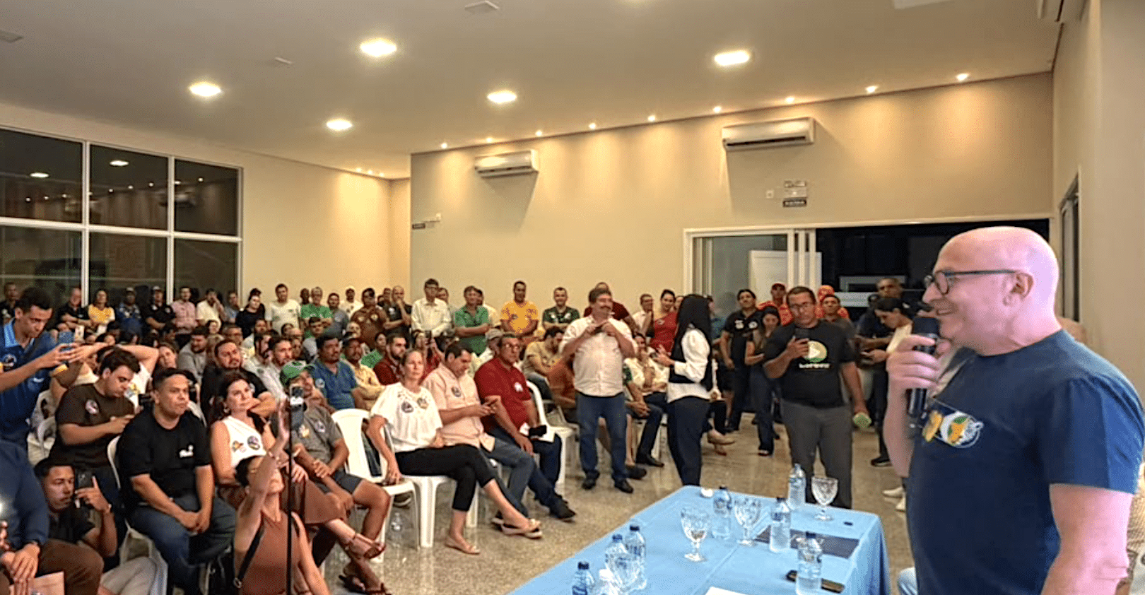 Em Canarana, Pivetta reúne mais de 100 vereadores do Araguaia, ouve demandas e recebe apoio à reeleição
