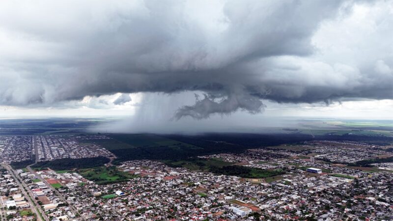 Inmet publica aviso de tempestade para esta 5ª para Sinop, Sorriso, Lucas do Rio Verde e outras cidades