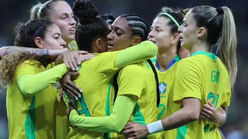 Brasil goleia no Feminino