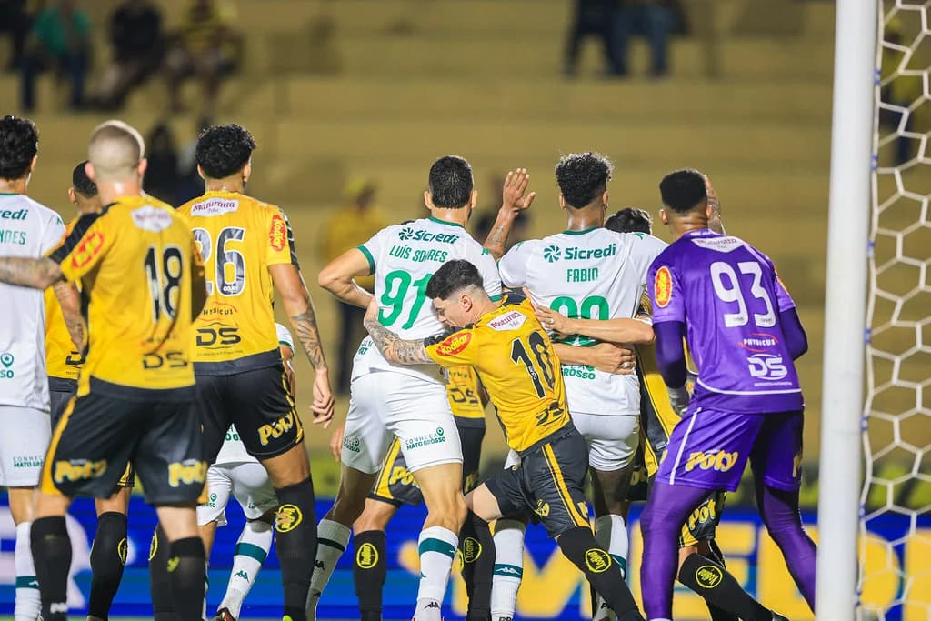 Cuiabá sai na frente, mas cede empate ao Novorizontino pela Série B