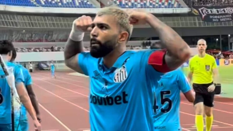Gabigol marca no fim, Santos vence o Remo em Belém e emenda quarta vitória