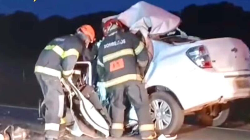 Motorista de 41 anos morre após batida de frente com carreta na MT-358