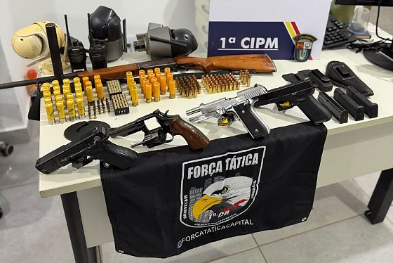 Polícia prende oito invasores de terra e apreende armas de fogo em Mato Grosso