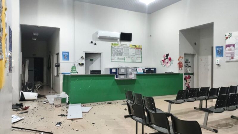 UBS de Sinop é alvo de vandalismo e permanece fechada para reparos