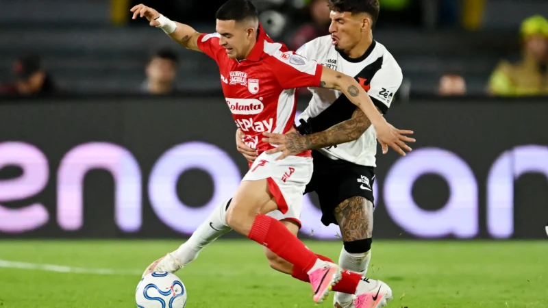 Vasco segura Santa Fé na altitude e empata ida pela Sul-Americana