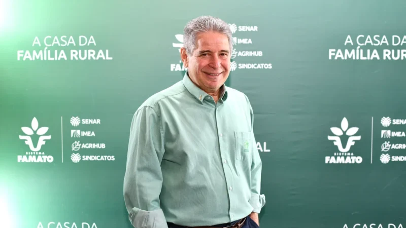 Vilmondes Tomain é reeleito presidente da Famato para mandato até 2030