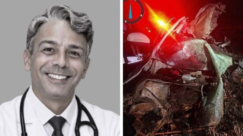 Médico morre em acidente entre carro e caminhão em Mato Grosso