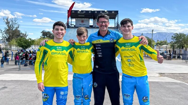 Atletas de Lucas do Rio Verde conquistam ouro e medalhas em competições de BMX na Argentina