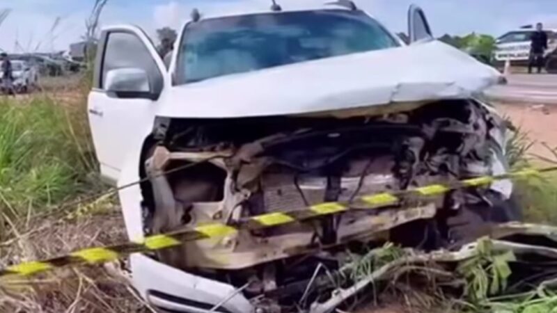 Mãe, duas filhas e avó morrem em colisão na BR-364, em Diamantino