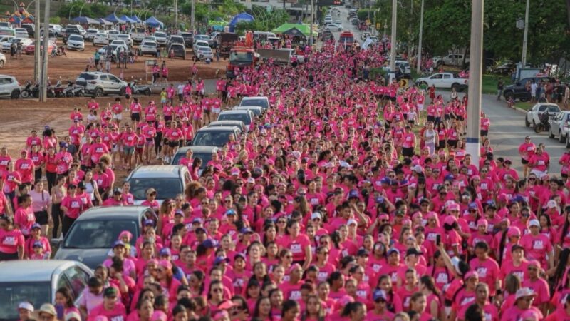 Corrida do Outubro Rosa reúne mais de 3 mil mulheres em Sorriso