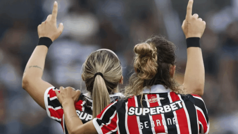 São Paulo vira sobre o Corinthians na Neo Química Arena e joga pelo empate na final do Brasileiro Feminino