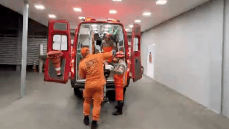 Homem fica internado com fraturas após cair de árvore em Sorriso