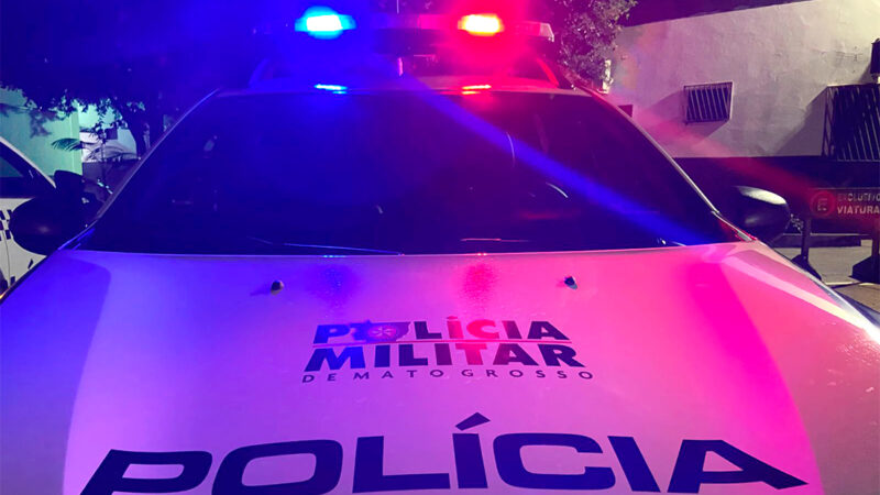 Homem é preso em Lucas do Rio Verde suspeito de agredir a companheira com cabo de vassoura