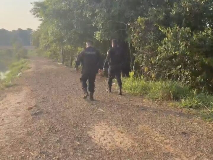Corpo é localizado em área de mata nos fundos do Rio das Garças, no bairro Iguatemi, em Sinop; suspeito é preso