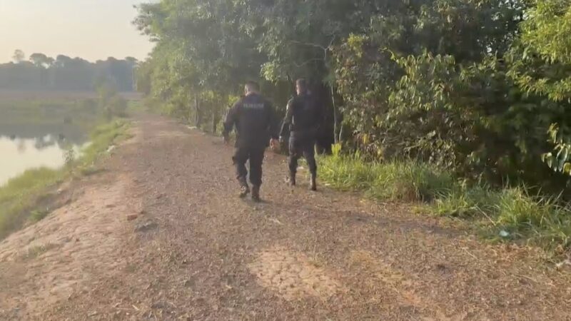 Corpo é localizado em área de mata nos fundos do Rio das Garças, no bairro Iguatemi, em Sinop; suspeito é preso