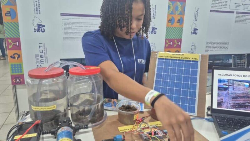 Estudantes de escolas técnicas de MT apresentam projetos de sustentabilidade, agricultura e IA