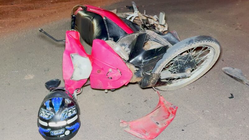 Idoso fratura a perna ao ser atingido por carro na MT-140, em Sinop