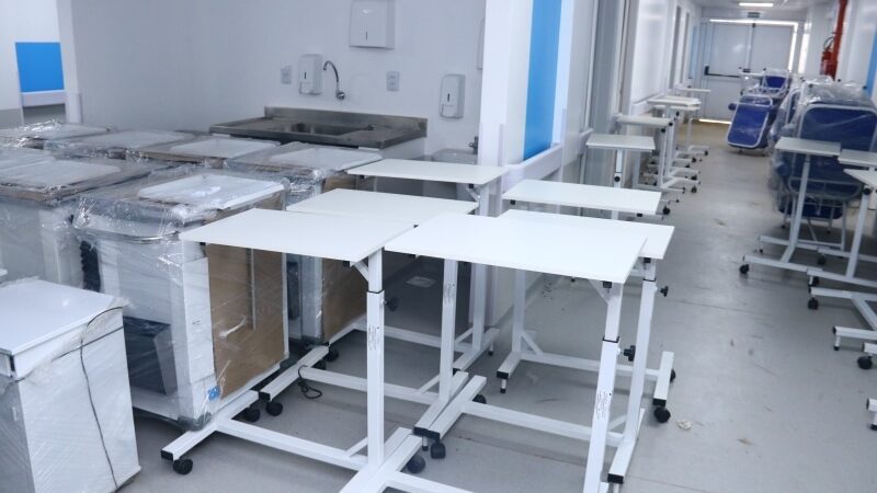 Hospital Municipal de Sinop tem 50% dos equipamentos entregues